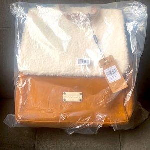 Brand New BearPaw Brown Suede Backpack